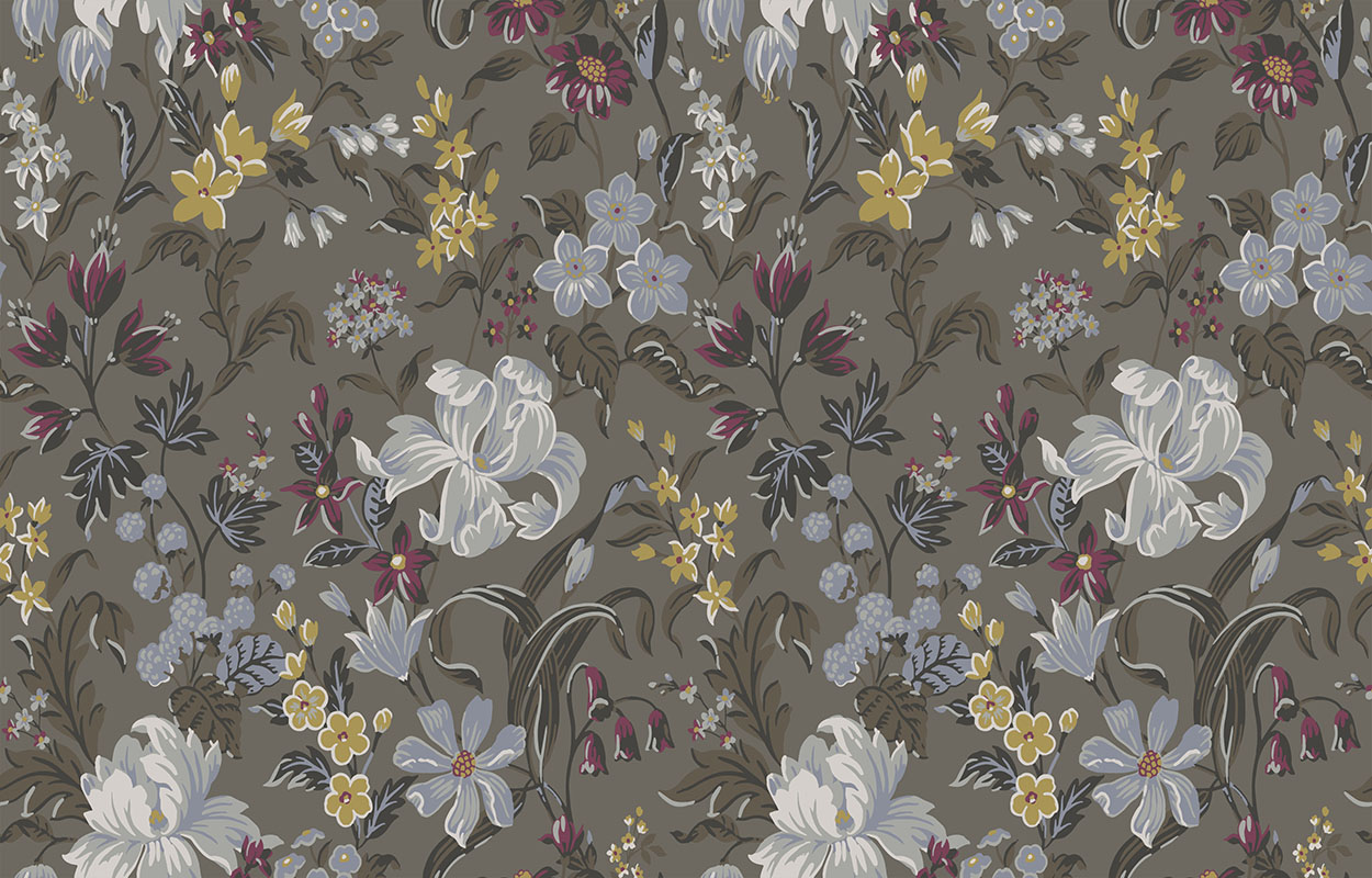 Обои Loymina Equator Flower Bed QTR4 008 10,05×1 Обои Loymina Equator Flower Bed QTR4 008 10,05×1